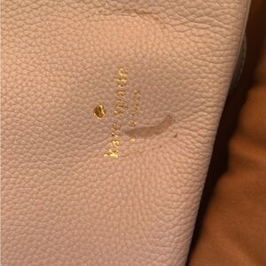 Kate Spade Light Pink Leather Shoulder Bag
